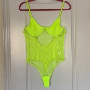 Revamped BNWT Neon bodysuit size L